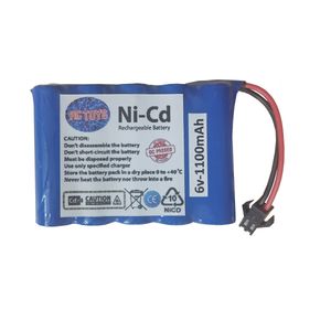 باتری ماشین کنترلی آرسی تویز مدل ماشین کنترلی rct 6v 1100 sm به همراه سوکت sm دوپین